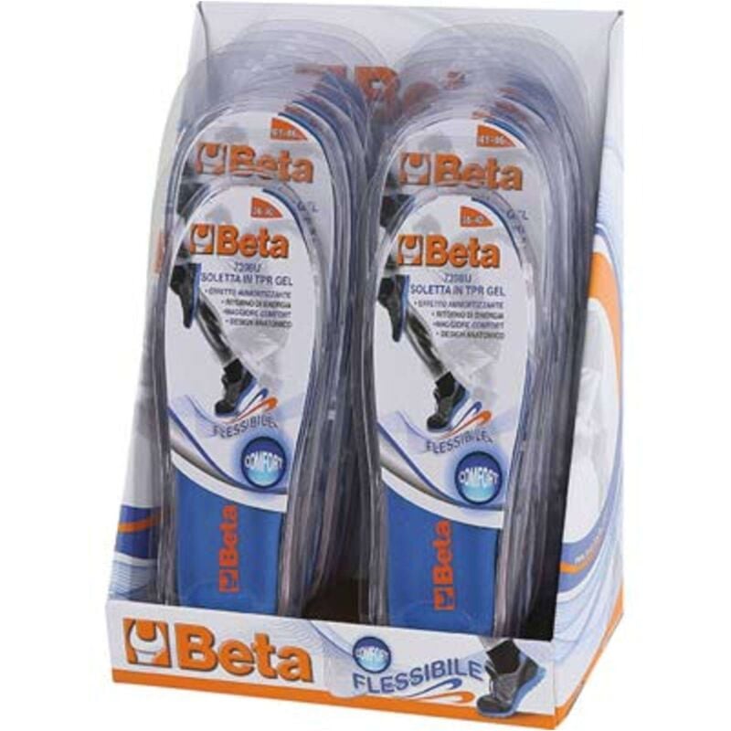 foto del prodotto fraschetti espositore solette in tpr gel da banco 7398u e10 2pa n 36 40 8pa n 41 46