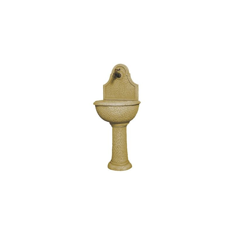 foto del prodotto fraschetti fontana a parete provenza senape 50x39xh120 cm decogarden