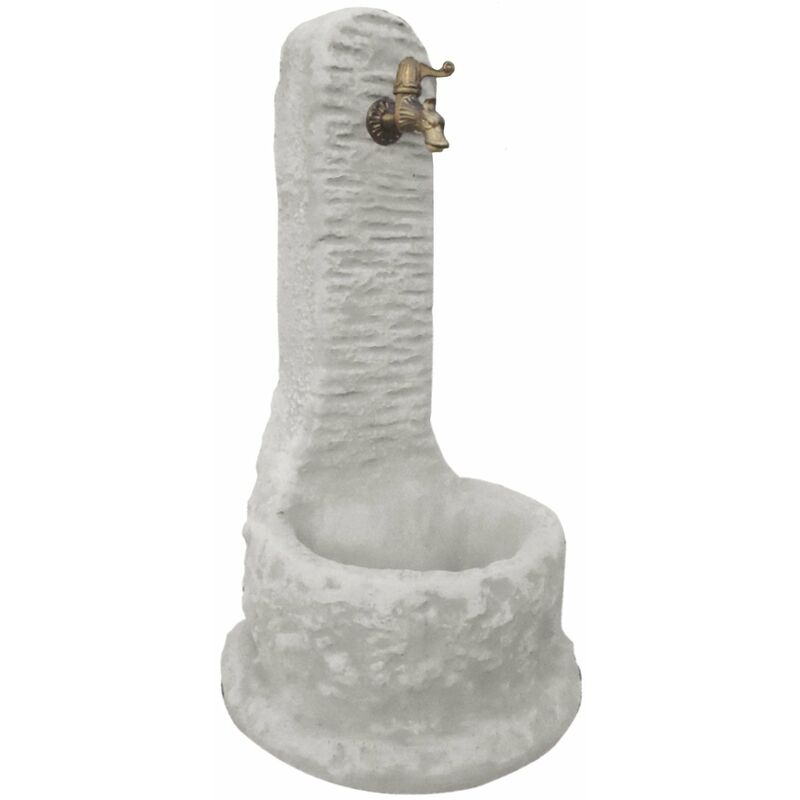 foto del prodotto fraschetti fontana centrale sasso grigio 43xh82cm decogarden