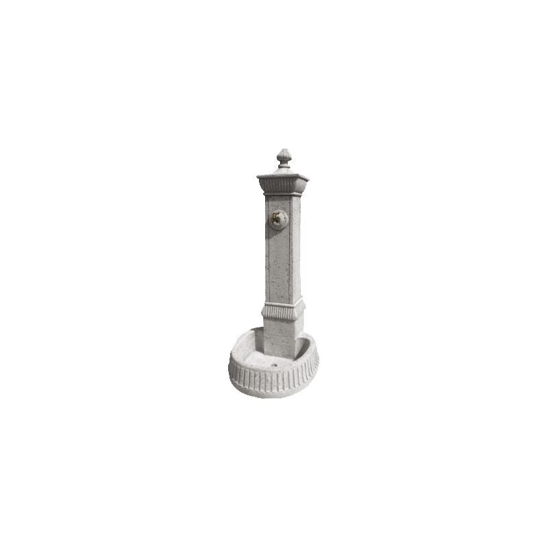foto del prodotto fraschetti fontana centrale tamigi grigio 45x55xh125cm decogarden