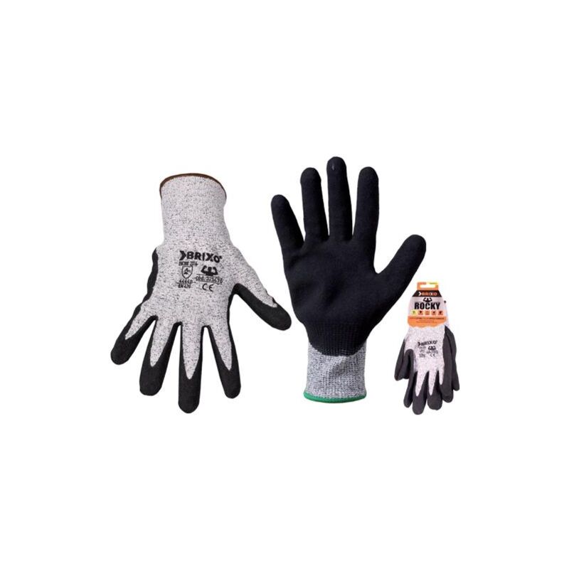 foto del prodotto fraschetti guanti brixo rocky cotone nitrile sabbiato xl