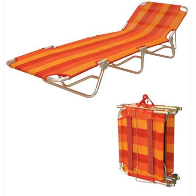 foto del prodotto fraschetti lettino prendisole sdraio pieghevole mare spiaggia piscina sandwich 24207