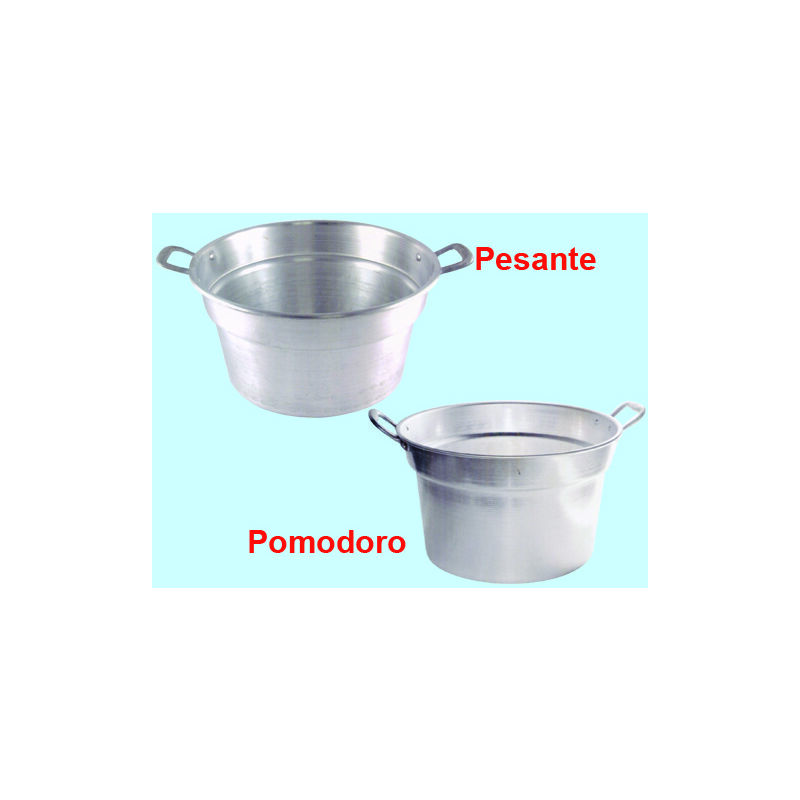 foto del prodotto fraschetti pentole pentola caldaia in aluminio modello pesante 24 cm. lt.4