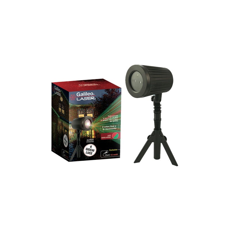 foto del prodotto fraschetti proiettori laser x esterno 6 giochi luce