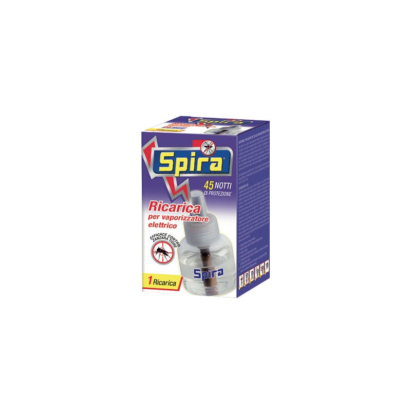 foto del prodotto fraschetti ricarica liquida per elettroinsetticida zanzare spira 45 notti conf.3pz