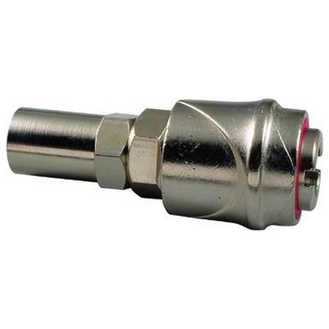 foto del prodotto fraschetti rubinetto innesto rapido universale con portagomma per compressore 14486v 8x17 14487 