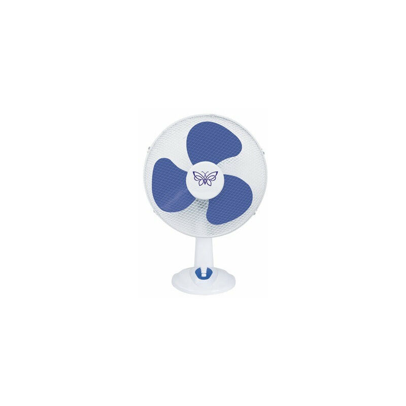 foto del prodotto fraschetti ventilatore da tavolo a 3 velocit 45w butterfly blue