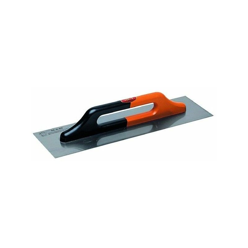foto del prodotto frattazzo frattone acciaio inox liscio a 2 mani tipo tedesco 480x140 814 i pavan