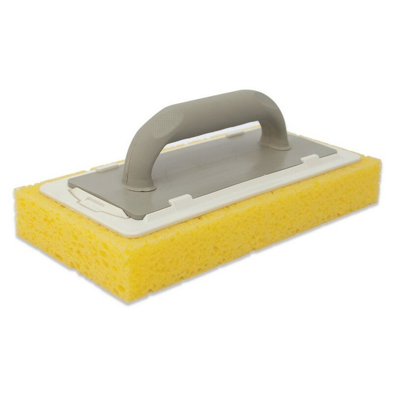 foto del prodotto frattazzo per pulizia cm. 29x14x4 h col. giallo tipo tagliato idroweb
