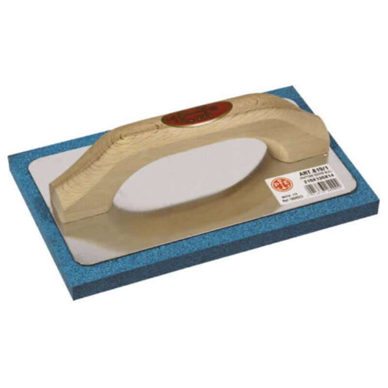 foto del prodotto frattone frattazzo in gomma spugna pavan art 819 1 21,5x13,5 supporto alluminio