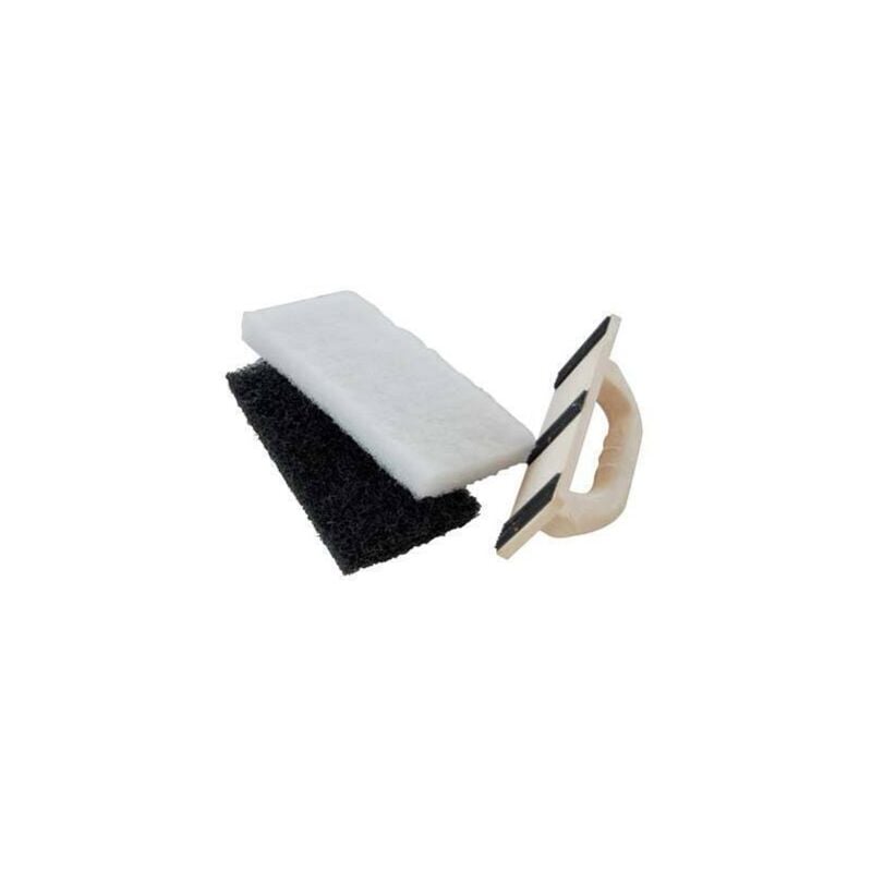 foto del prodotto frattone in fibra per pulitura piastrelle 25x12 cm