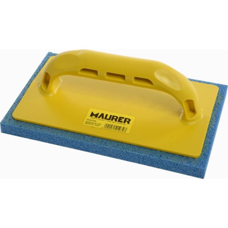 foto del prodotto frattone in poliuretano 210x150 mm spessore 15 mm base spugna blu maurer