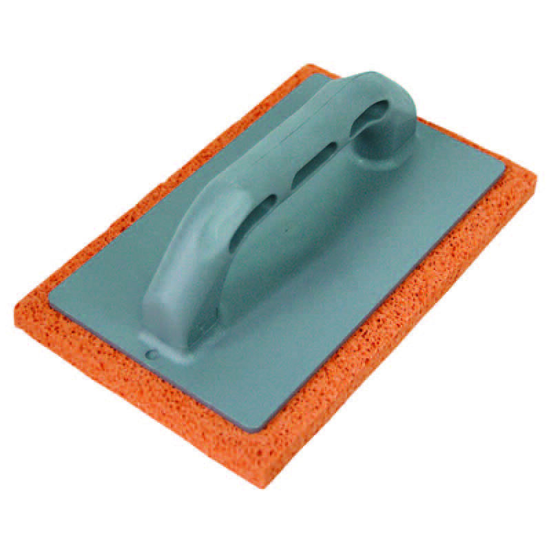 foto del prodotto frattone in spugna arancio manico plastica cm.22x14