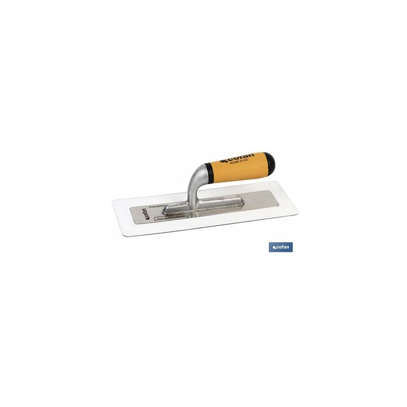 foto del prodotto frattone proflex policarbonato acciaio inox manico bi componente alluminio 280x115x1,5