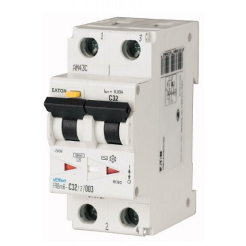 foto del prodotto frbm6-c6 2 003 magnetotermico-differenziale c6 2p 6ka 003 177879 - eaton