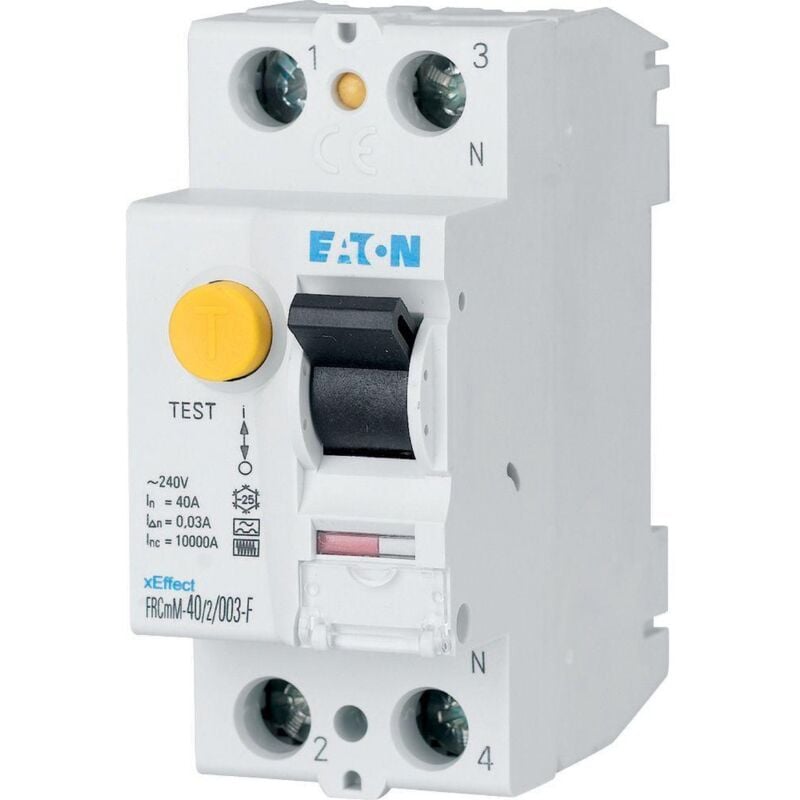 foto del prodotto frcmm 40 2 003 g f differenziale puro 2p 40a classe f 30ma 187367 eaton