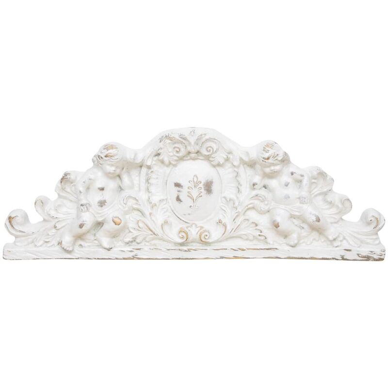 foto del prodotto fregio legno 75x25 cm made in italy fregi per mobili e pareti fregi in legno decorativi per mobili e pareti con finitura anticata - biscottini