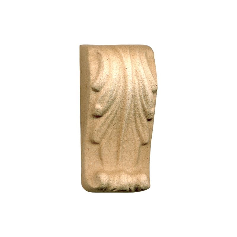 foto del prodotto fregio mobili pasta di legno grezzo 25x50h mm decoro restauri decorazione arte 034038b