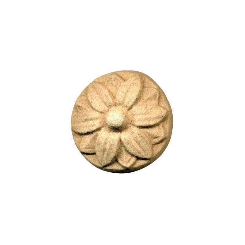 foto del prodotto fregio per mobili in pasta di legno finitura grezza 28 mm art.03.4844 pz. 2