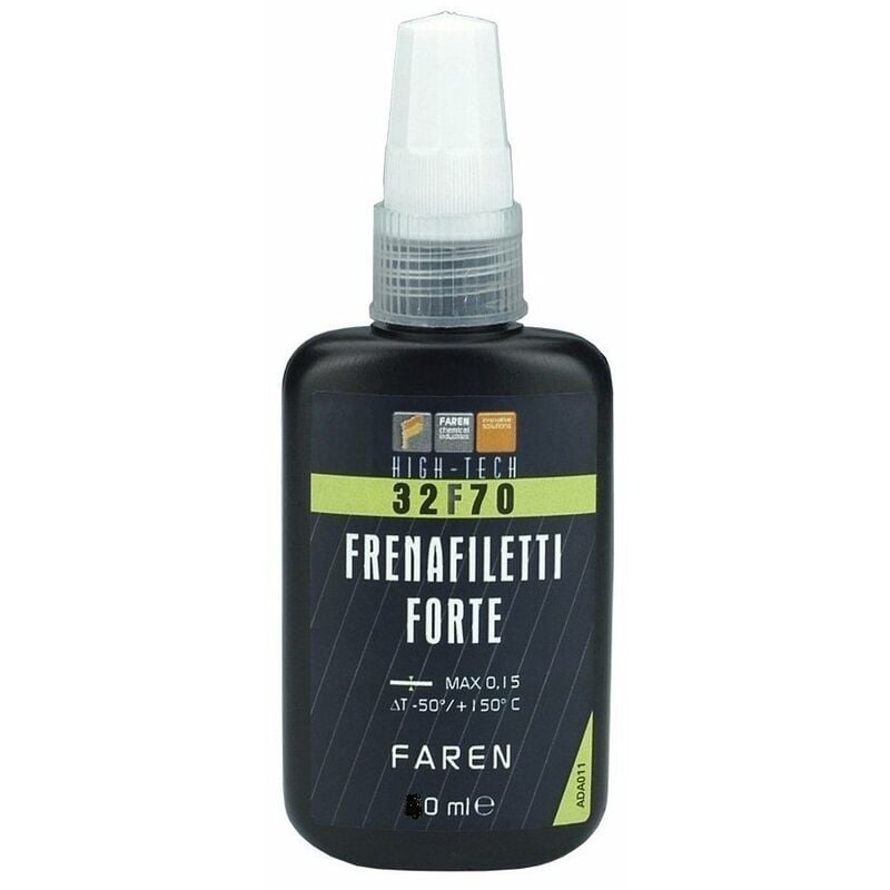 foto del prodotto frenafiletti forte f70 10ml blocca sigilla prigionieri dadi bulloni filetti 32f43 frenafiletti medio faren