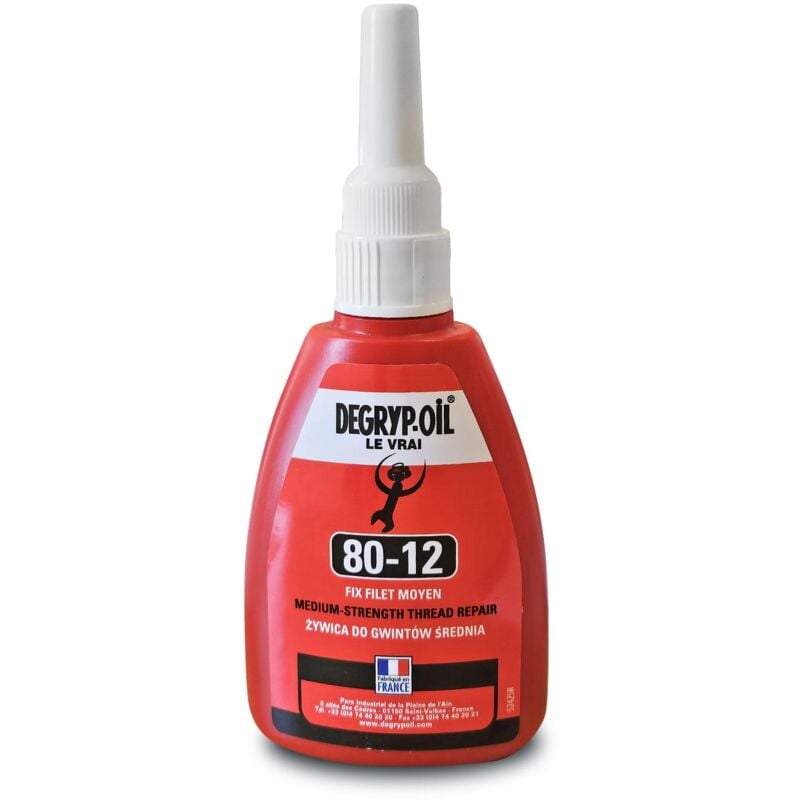 foto del prodotto freno medio filettato 50 ml degryp oil le vrai