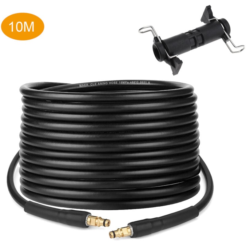 foto del prodotto freosen tubo di prolunga di ricambio ad alta pressione da 10 m con connettore di prolunga giunto per idropulitrice karcher serie k k2 k3 k4 k5 k6
