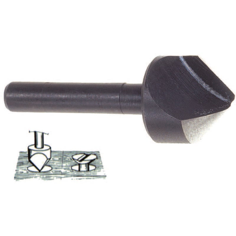 foto del prodotto fresa a svasare per legno mm. 6 codolo mm.6 pg 375.00