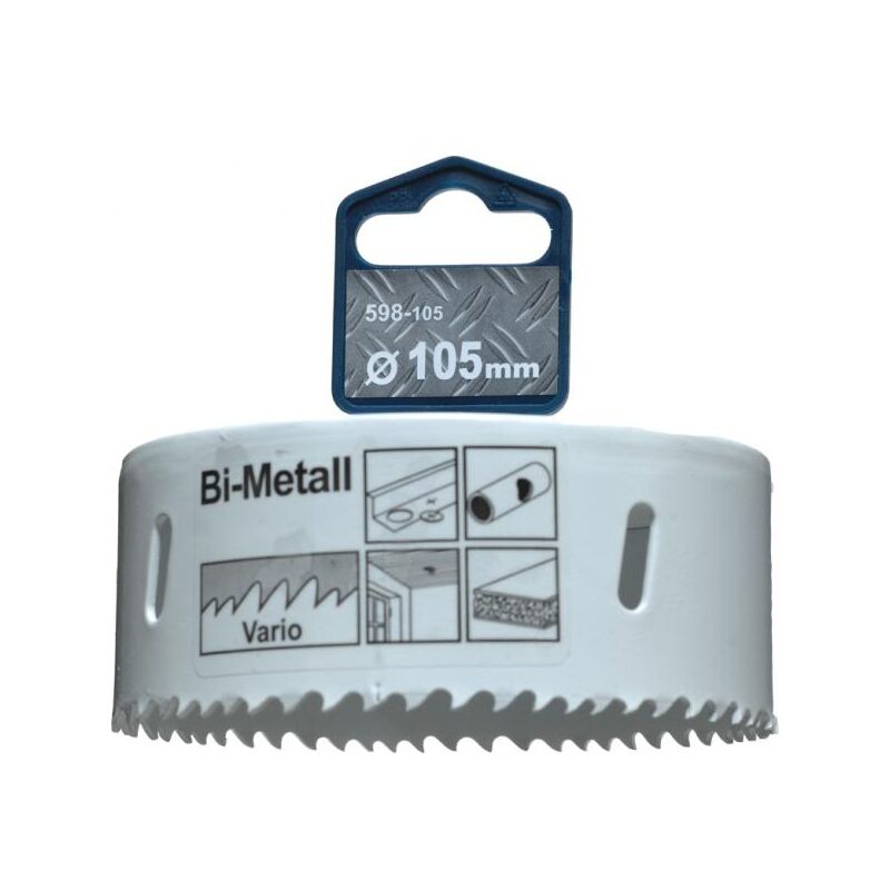 foto del prodotto fresa a tazza bimetallica hss co 105mm kwb