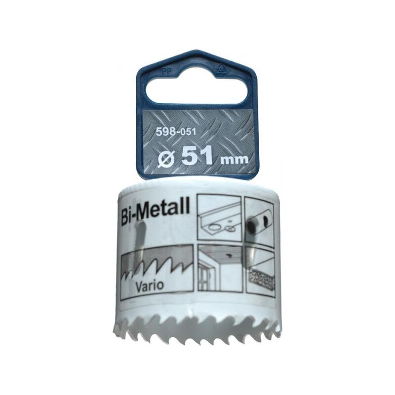foto del prodotto fresa a tazza bimetallica hss co 51mm kwb
