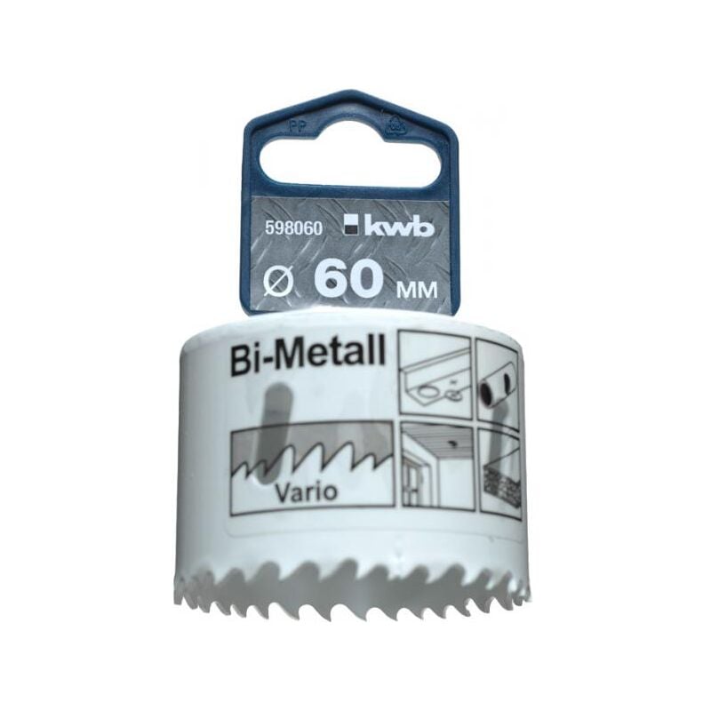 foto del prodotto fresa a tazza bimetallica hss co 60mm kwb