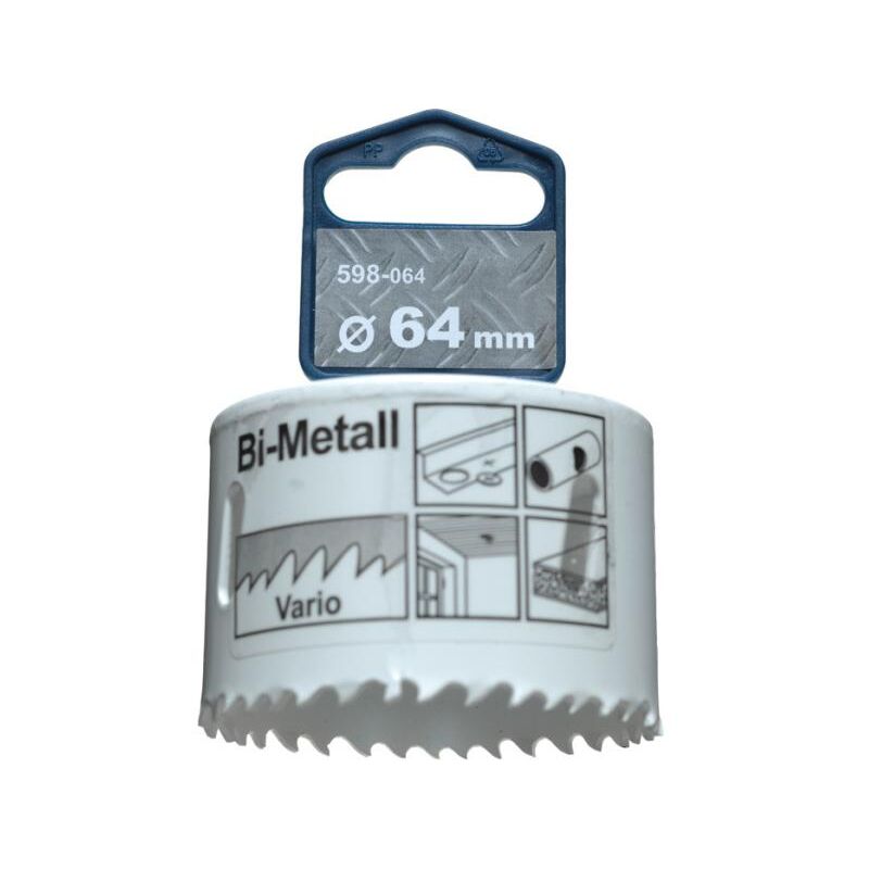 foto del prodotto fresa a tazza bimetallica hss co 64mm kwb