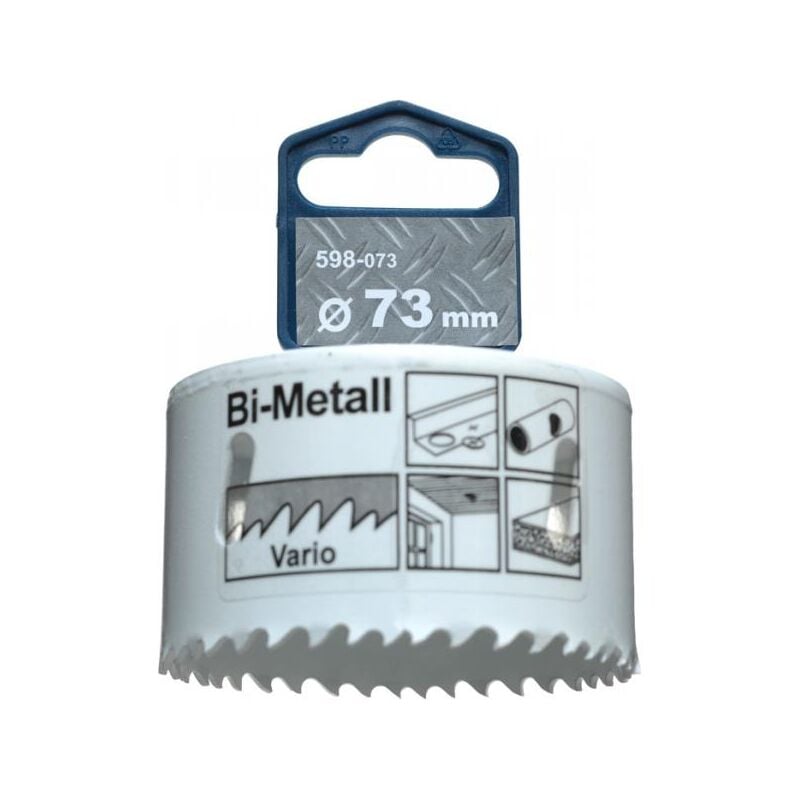 foto del prodotto fresa a tazza bimetallica hss co 73mm kwb