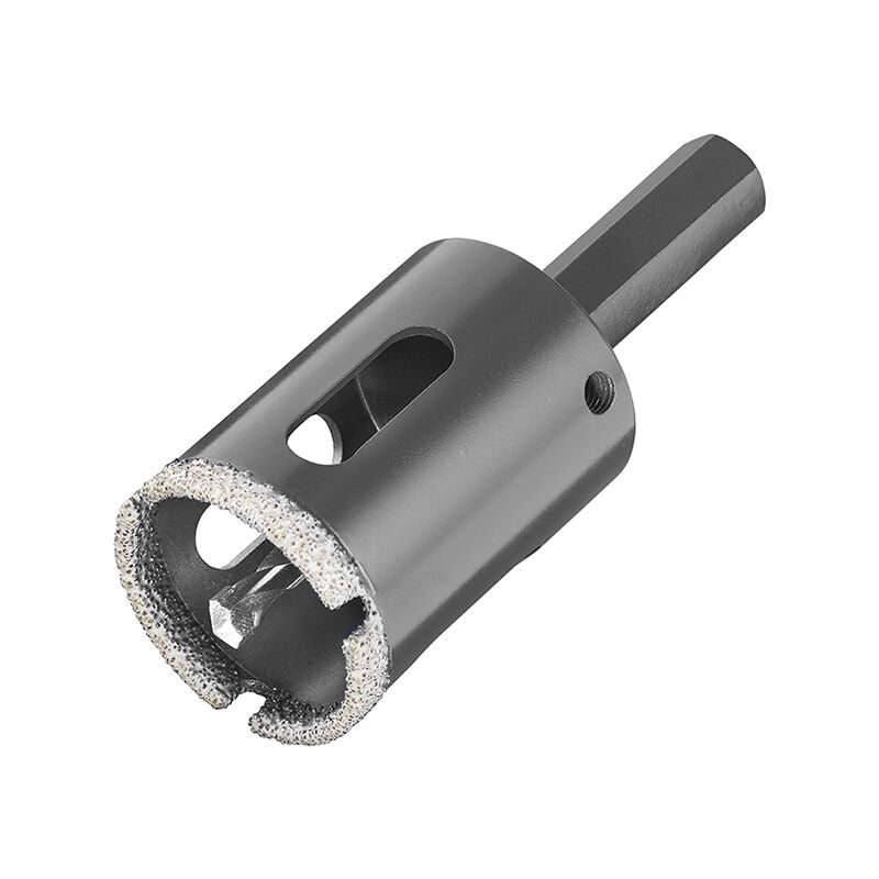 foto del prodotto fresa a tazza diamantata da trapano per gres 45 mm fervi p031 45