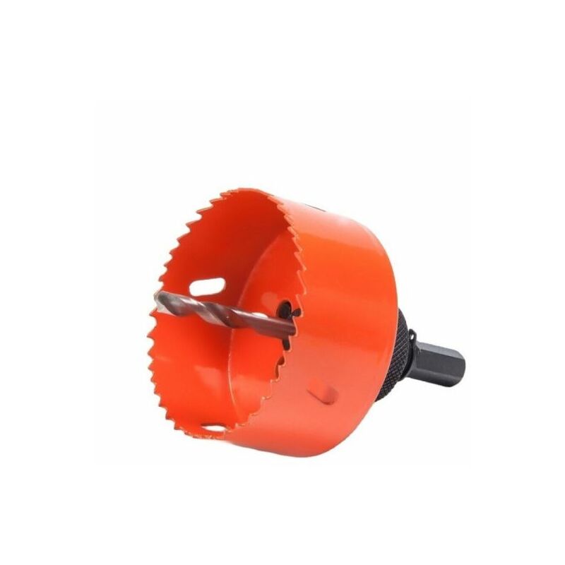 foto del prodotto fresa a tazza hss bi metal per metallo acciaio ferro plastica con punta 41mm