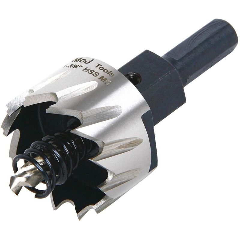immagine 0 del prodotto fresa a tazza in acciaio hss g completa di gambo e punta pilota 12 mm