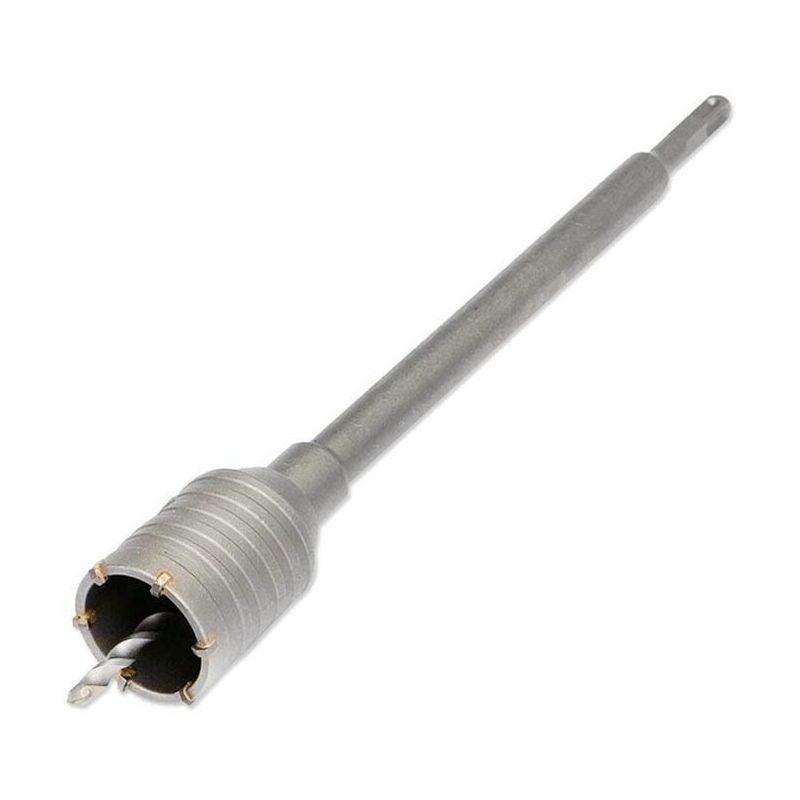 foto del prodotto fresa a tazza per muro 50 mm asta prolunga 50 cm da trapano sds plus