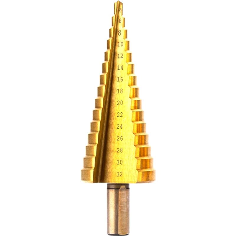 foto del prodotto fresa allargafori conica a gradini 4 32mm