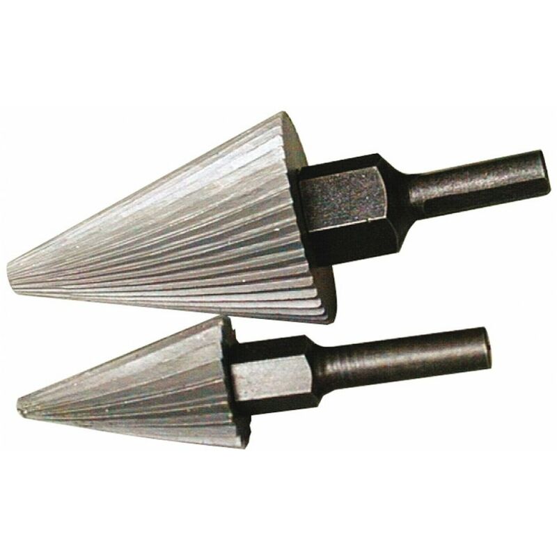 foto del prodotto fresa conica allargafori gambo mm. 10 mm. 45 h. mm. 60