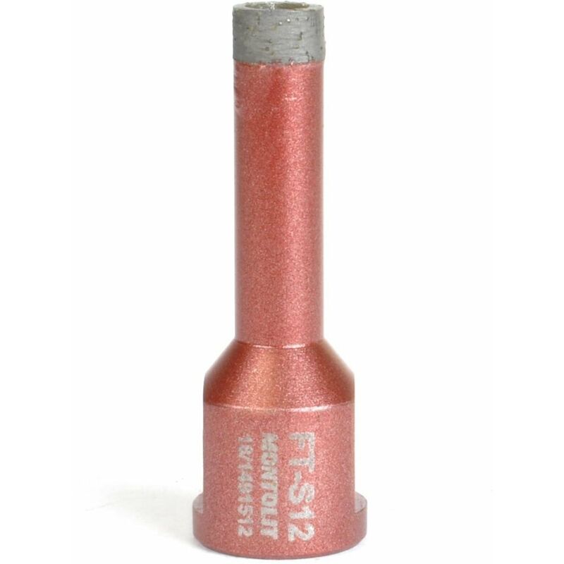 foto del prodotto fresa diamantata a secco e umido 12 mm montolit killer gres ft s12