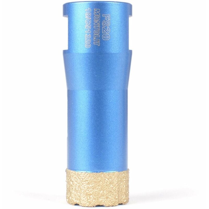 foto del prodotto fresa diamantata a secco e umido 20 mm montolit mondrillo fs20