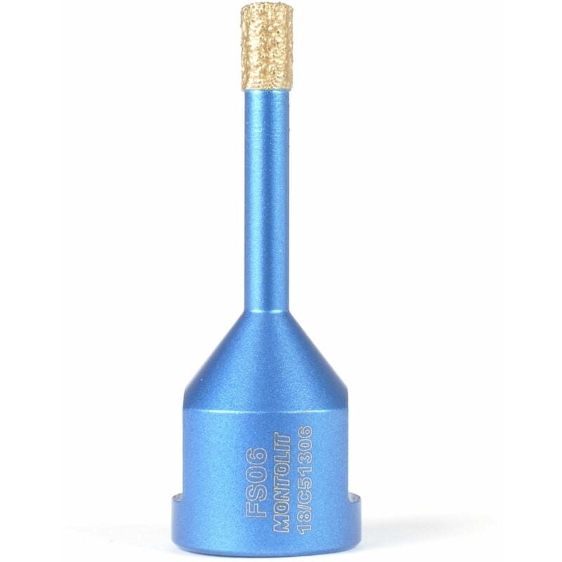 foto del prodotto fresa diamantata a secco e umido 6 mm montolit mondrillo fs6