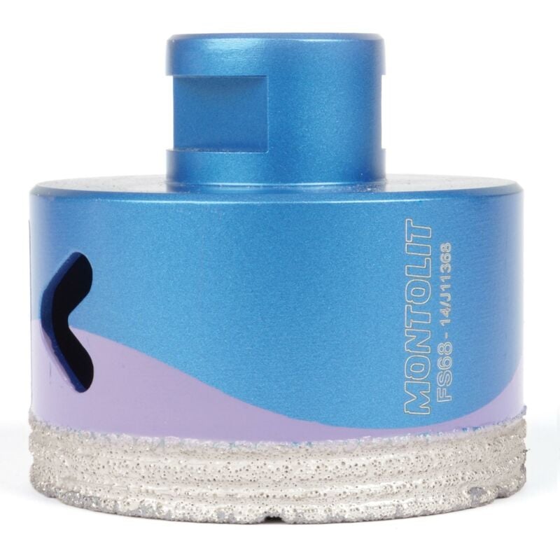 foto del prodotto fresa diamantata a secco e umido 68 mm montolit mondrillo fs68