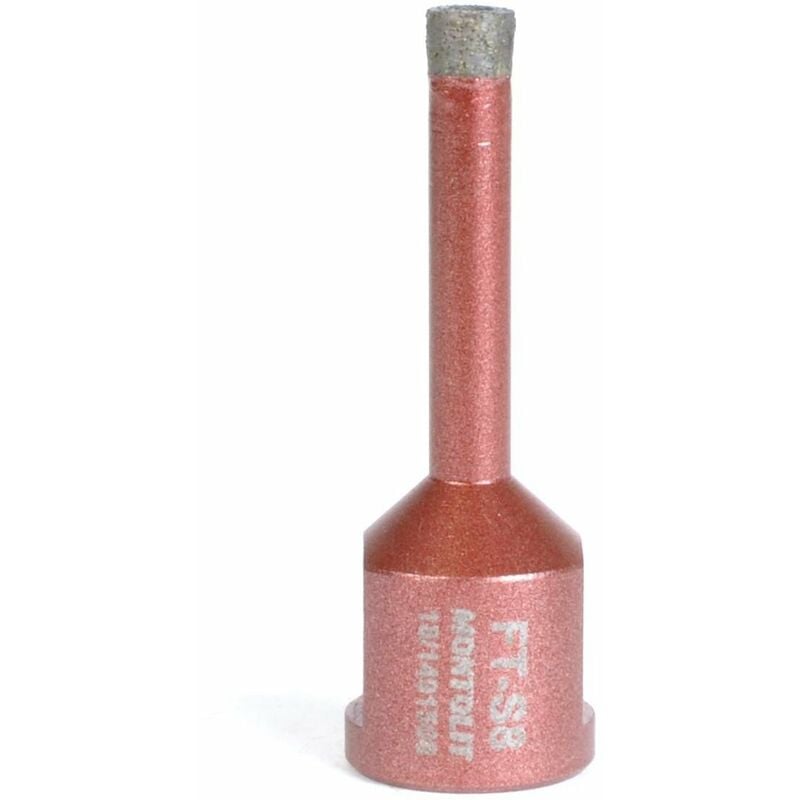 foto del prodotto fresa diamantata a secco e umido 8 mm montolit killer gres ft s8