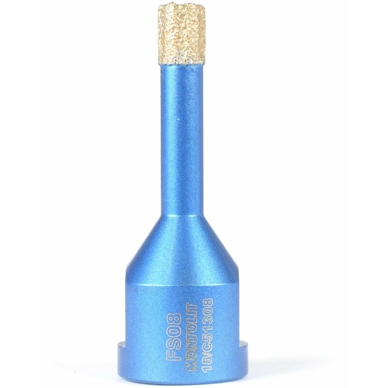foto del prodotto fresa diamantata a secco e umido 8 mm montolit mondrillo fs8