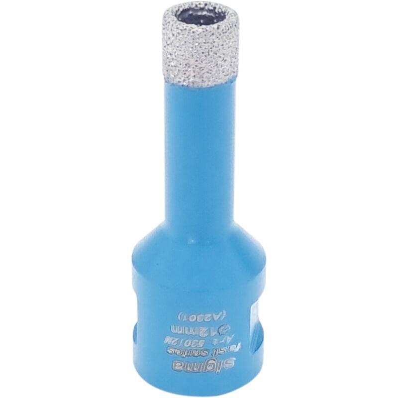 foto del prodotto fresa diamantata d 12 mm per foratura a secco o acqua sigma 53012m