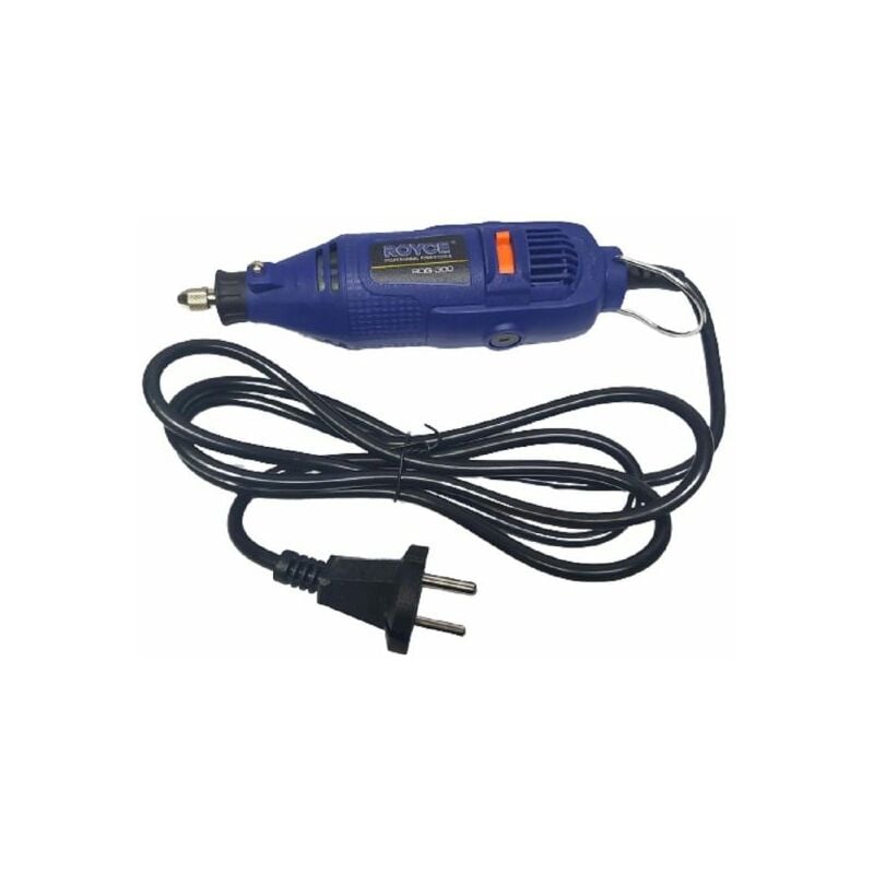 foto del prodotto fresa elettrica alta velocita' variabile 300w utensile fai da te royce rdg-300