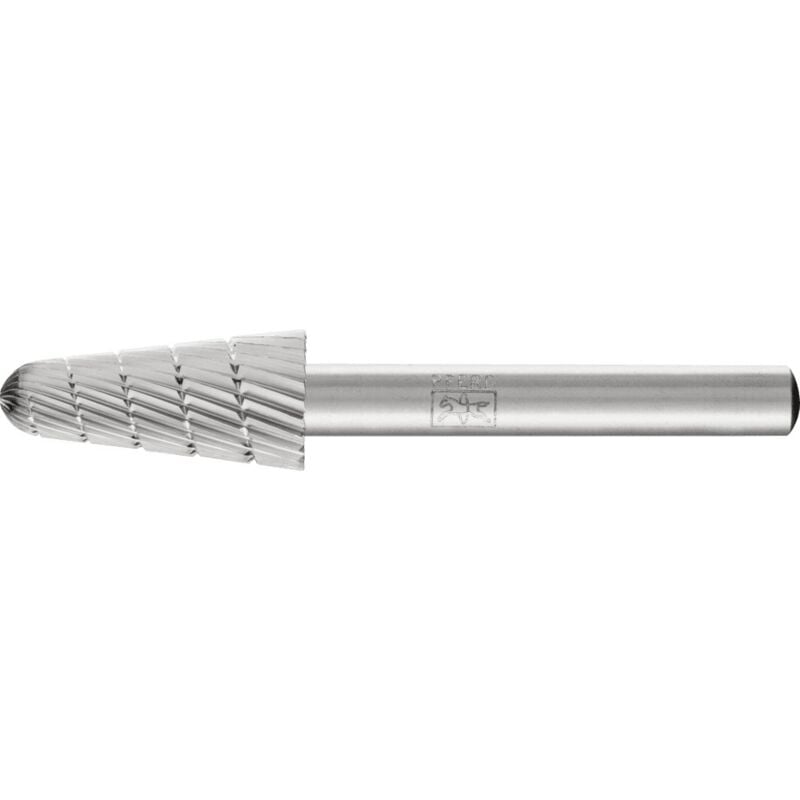 foto del prodotto fresa kel d.12mm testa l.25mm albero d.6mm hss zincato 3 pferd