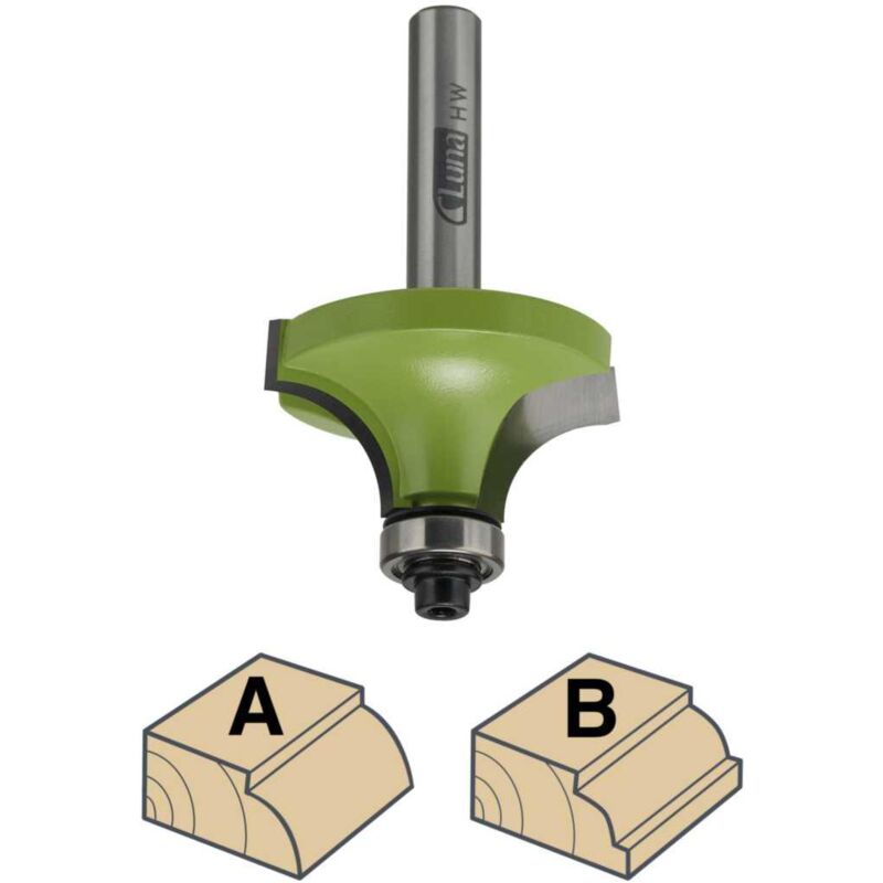 foto del prodotto fresa per arrotondamento 19,5 9,5 3,2 47 8mm cuscinetto inferiore 13x5mm