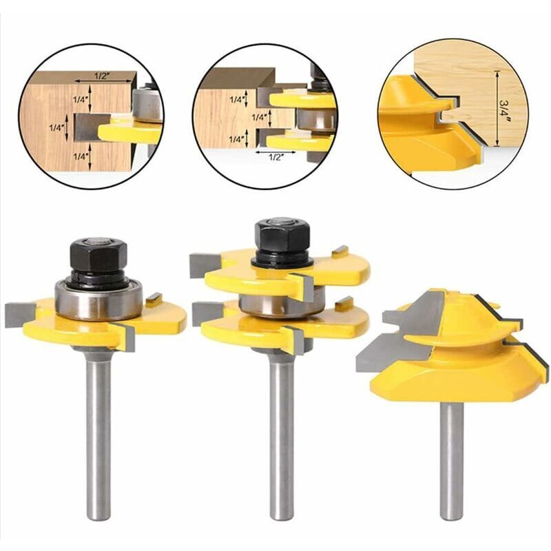 foto del prodotto fresa per fresatura a 45 gradi crediri fresa per fresatura a linguetta fresa per fresatura a scanalatura, fresa per lavorazione del legno per