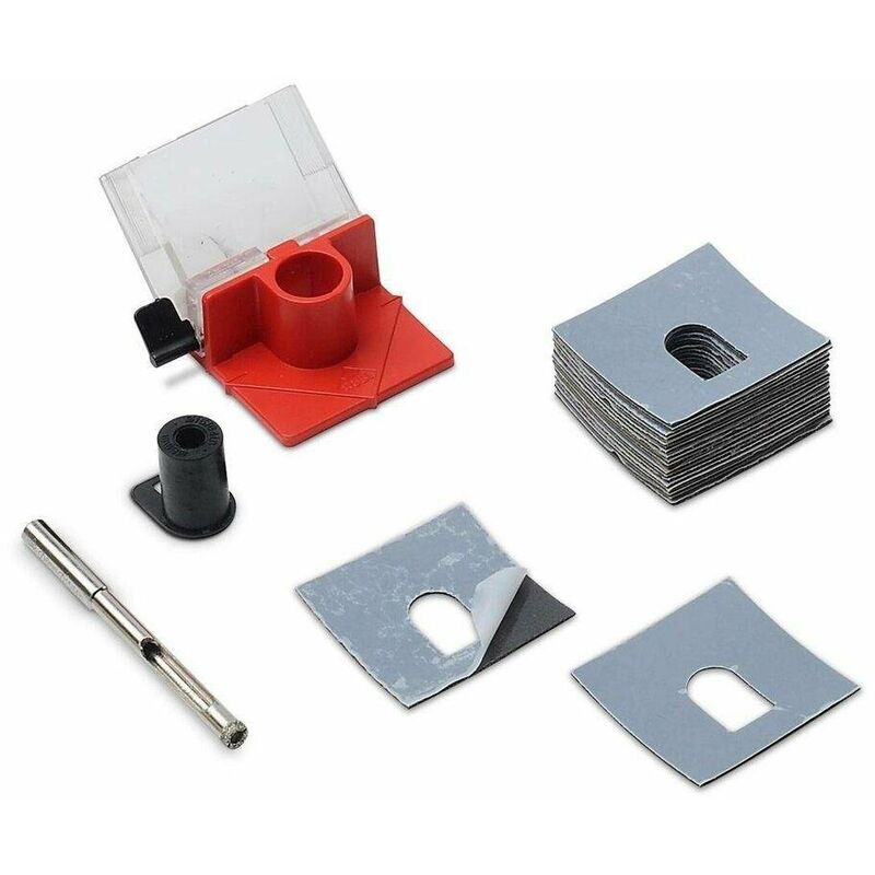 foto del prodotto fresa per gres in kit con diametro da mm.6 rubi